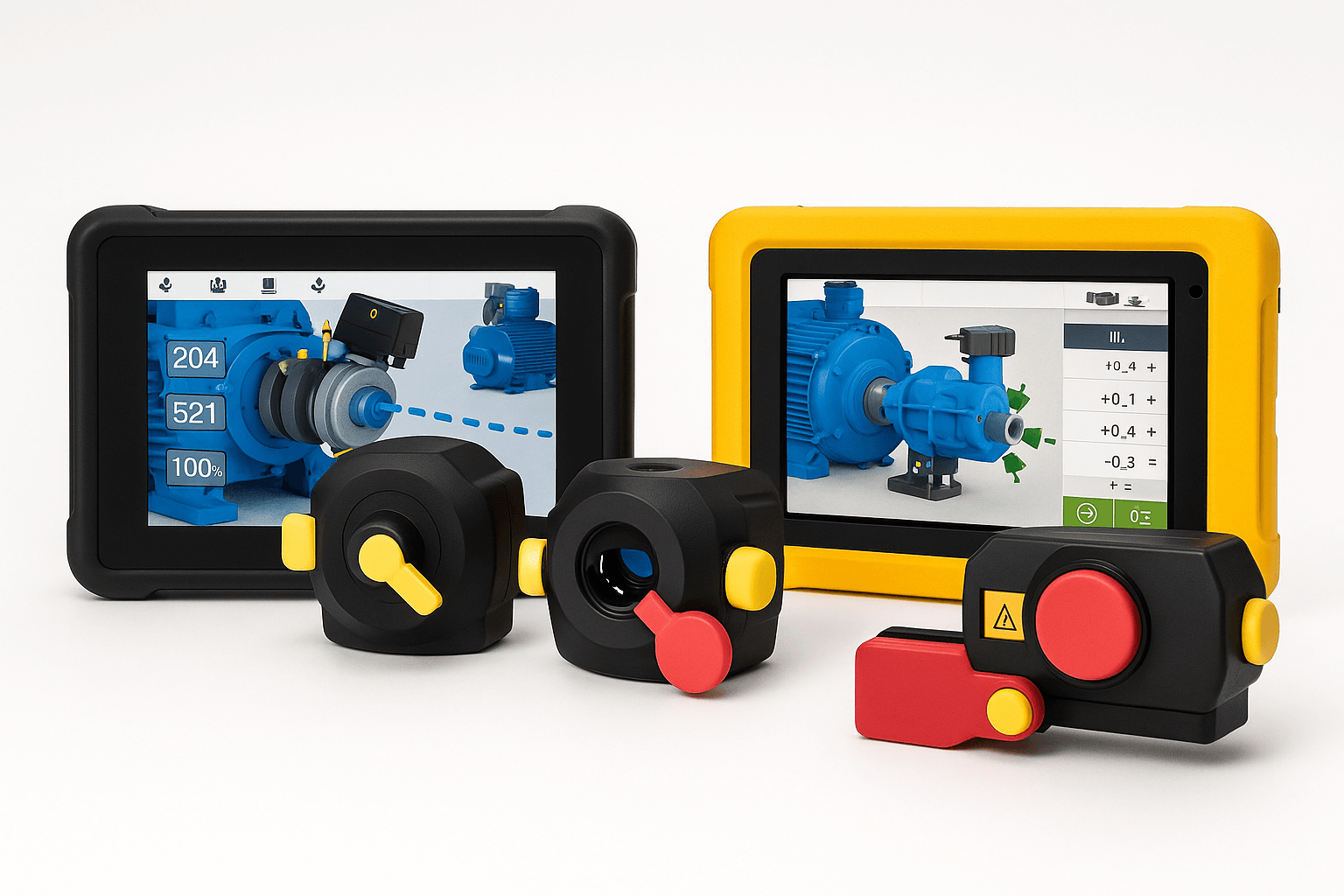 Quais são os alinhadores da PRUFTECHNIK - MR Locações